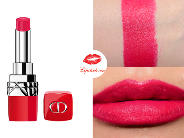 Dior Ulta Rouge lipstick in 485 Ultra Lust Blogmas Day 14  Weeks of  Beauty