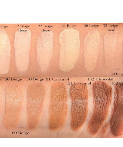 Swatch-bang-mau-kem-nen-Chanel-Le-Teint-Ultra-Tenue