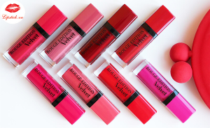 Son Bourjois Velvet màu nào đẹp nhất