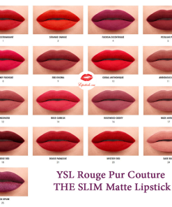 Bang-mau-Son-YSL-Rouge-Pur-Couture-The-Slim-Matte-Lipstick