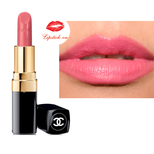 Chanel Rouge Coco 424 Edith: розовая классика