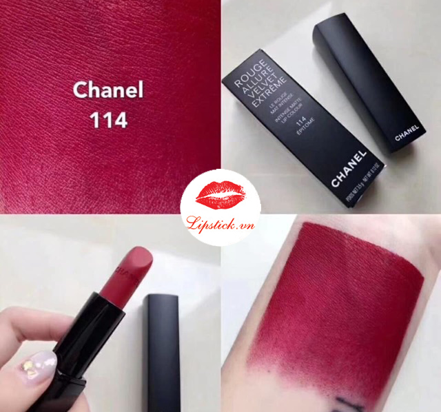 Son Lì Chanel Rouge Allure Velvet Extreme Màu 116 Extreme