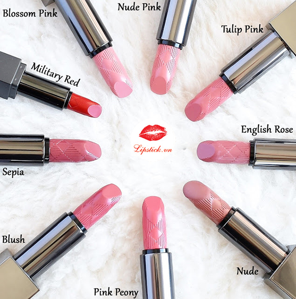 Top 10 Thỏi Son Burberry màu nào đẹp nhất 2019 | Lipstick.vn