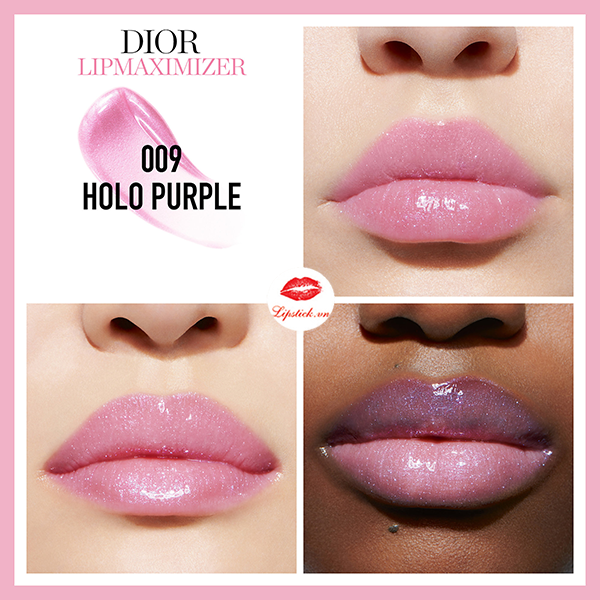 dior addict lip glow 009 holo purple