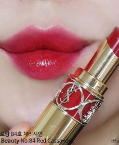 ysl 84 red cassandre