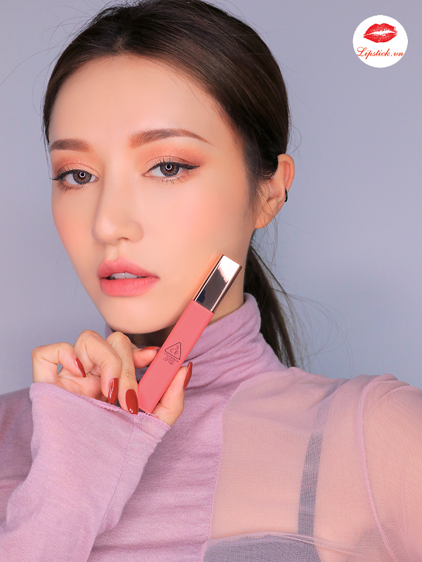 Son 3CE Cutesicle - 3CE Cloud Lip Tint Cutesicle Màu Hồng Nude