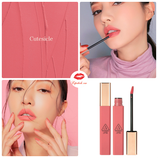 Review Son 3CE Cutesicle Cloud Lip Tint Màu Hồng Nude Đẹp Nhất