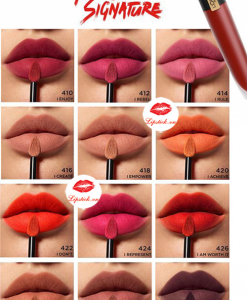 bang-mau-son-kem-li-Loreal-Rouge-Signature-Lasting-Matte-Liquid-Lipstick