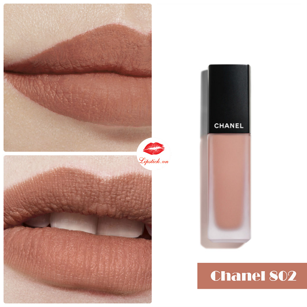 Chanel 802 Beige Naturel Rouge Allure Ink Fusion