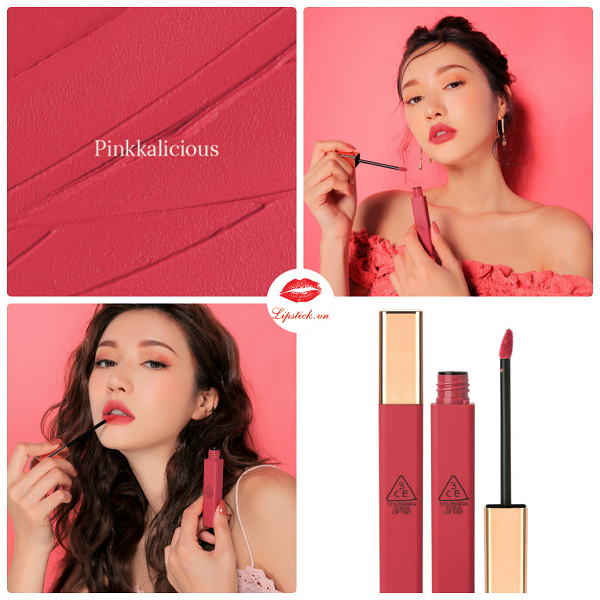 Review Son 3CE Pinkalicious Cloud Lip Tint Màu Hồng Trầm Đẹp Nhất