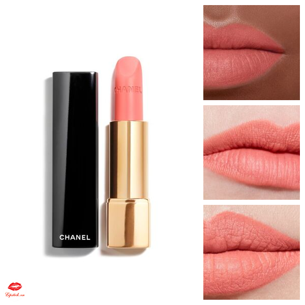 Chanel Rouge Allure Velvet Luminous Matte Lip Colour Shade  42 Leclatante  35g ชาแนล ลปสตกเนอเวลเวทใหความเบาบาง  Shopee Thailand