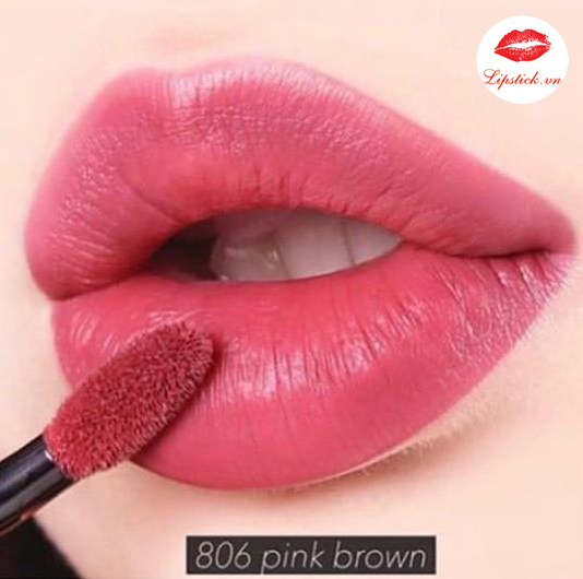 Son Kem Chanel 806 Pink Brown Allure Ink Fusion Hồng Đất NEW 2019