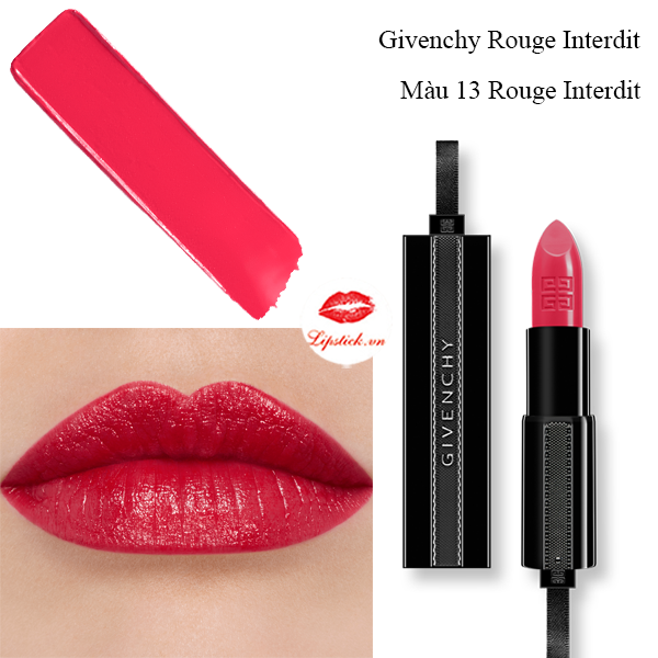 Son Givenchy 13 Rouge Interdit