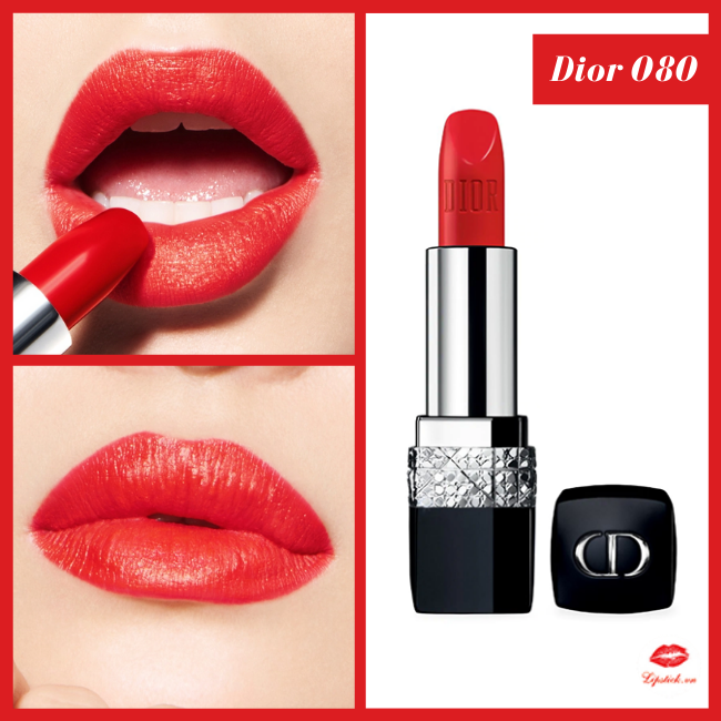 Dior Son Dior Rouge 080 Red Smile  Màu đỏ tươi