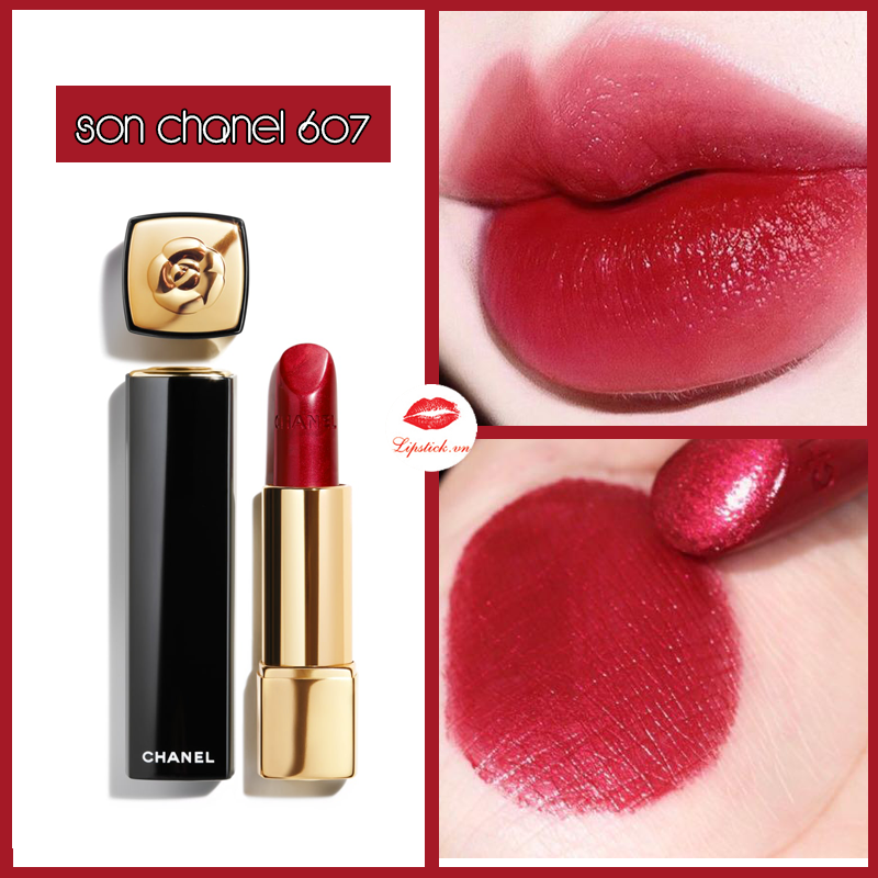 Son Chanel 607 Rouge Metal