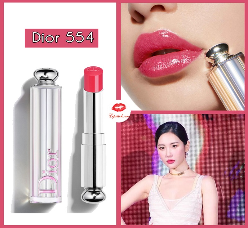 Mua Son Dưỡng Dior Addict Stellar Halo Shine 744 Success Star Màu Đỏ Cam  chính hãng Son dưỡng cao cấp Giá tốt