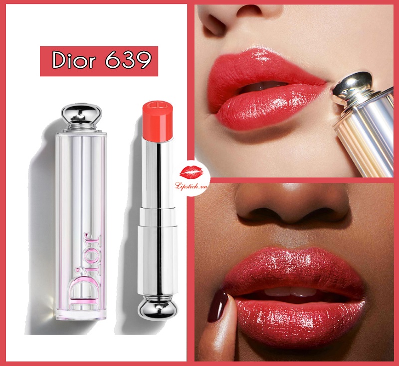 Amazoncom  Dior I0093255 Addict Stellar Shine Lipstick  639 Riviera  Star 011 Ounce  Beauty  Personal Care