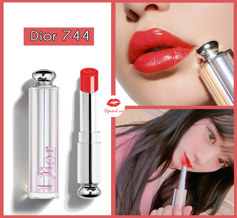 Dior 2025 lipstick 744