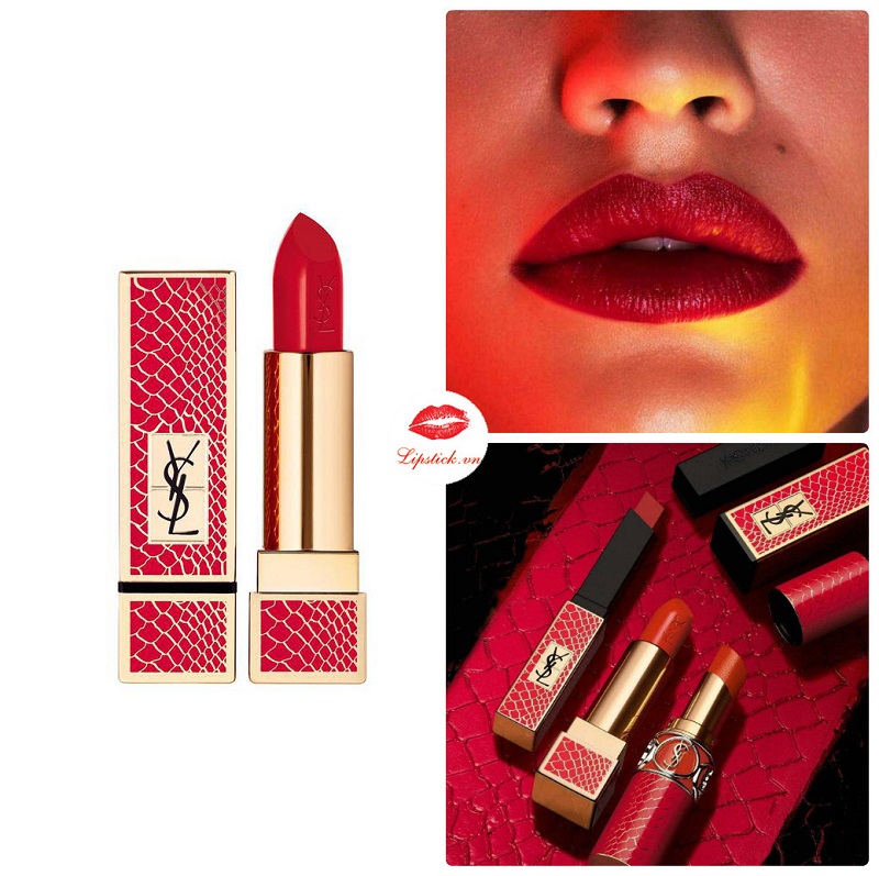 Son YSL màu 119 Light Me Red