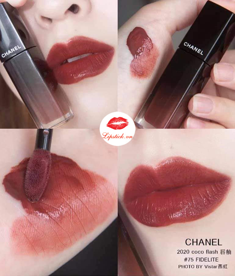 Chanel Rouge Allure Laque in 75 Dragon