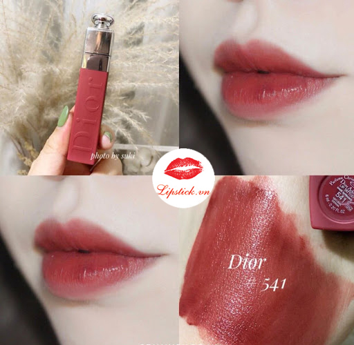 Son Dior Addict Lip Tattoo 541 Natural Sienna New 2022  Màu Đỏ Đất   Vilip Shop  Mỹ phẩm chính hãng