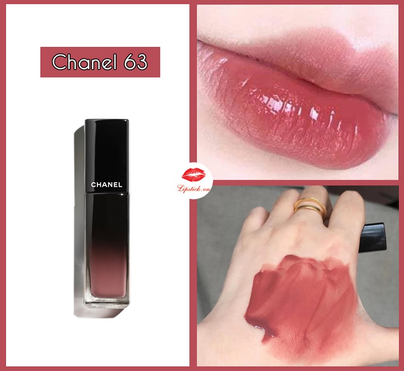 Son Kem Chanel 75 Fidelite  Đỏ Nâu Đẹp Nhất Rouge Allure Laque