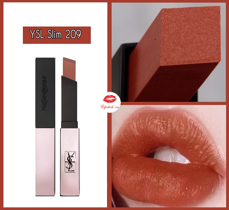 Review son YSL Slim 209 Furtive Caramel