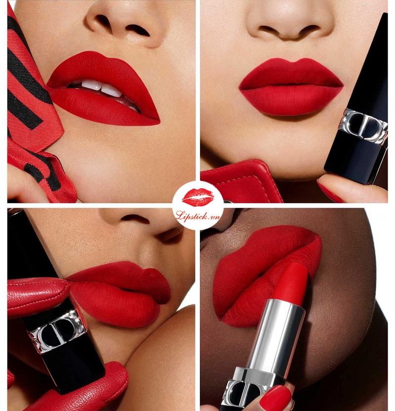 Rouge Dior Matte Velvet Satin  Metallic Finish Lipstick  DIOR