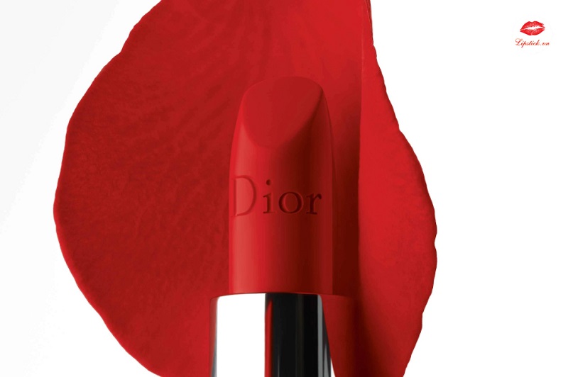 Son Dior 888 Strong Matte  Đỏ Cam Đẹp Nhất From Satin To Matte