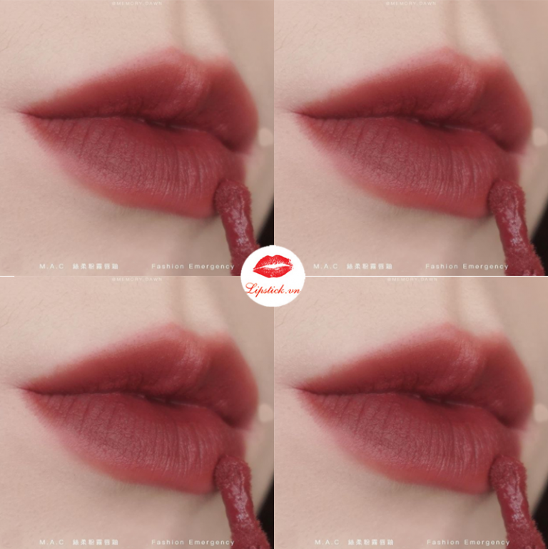 Review Son Kem MAC 977 Đỏ Nâu Sành Điệu Triệu Người Mê
