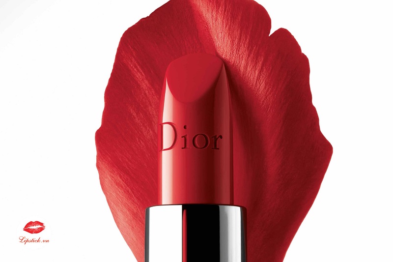 Review Son Môi Dior Rouge 999 Sắc đỏ quyến rũ môi mềm căng mọng