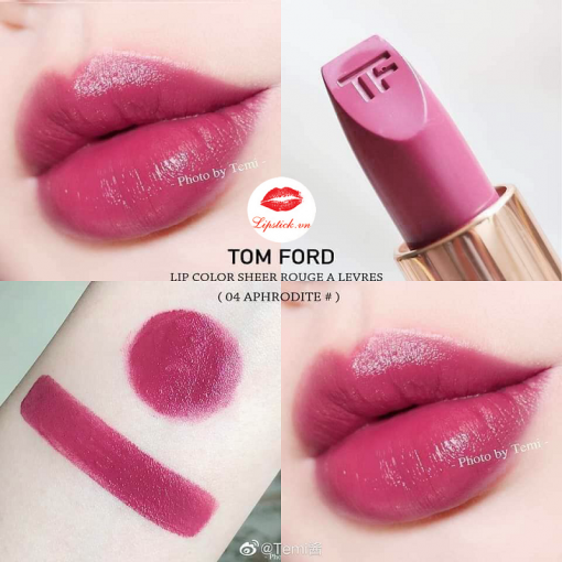 son Tom Ford hồng mận