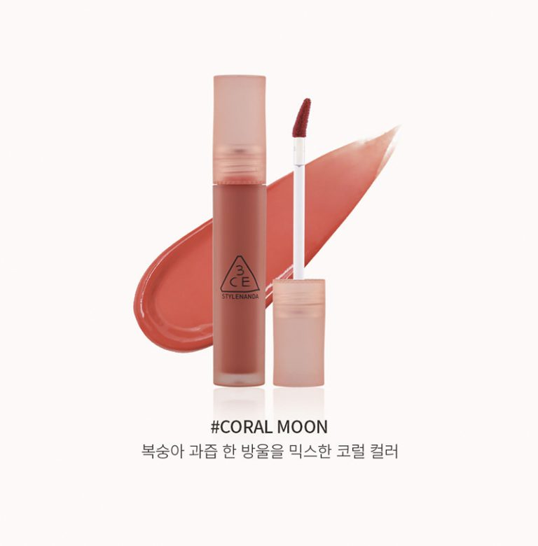 Son 3CE Coral Moon Cam San Hô Đẹp Nhất Dòng Blur Water Tint