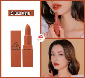 Review Son 3CE 231 Baked Orange