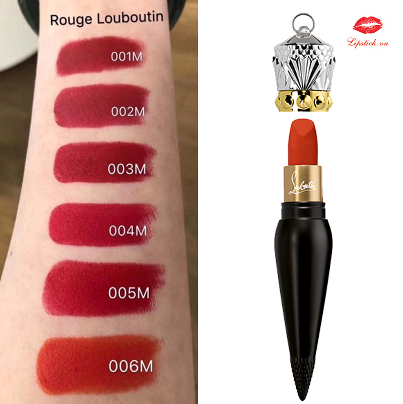Cẩm nang Son Louboutin màu nào đẹp nhất Đánh thức vẻ đẹp rạng ngời của môi bạn