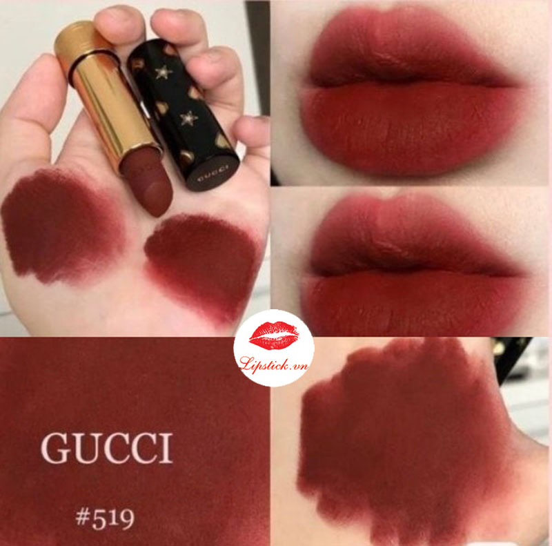 Review Son Gucci 519 Pauline Red