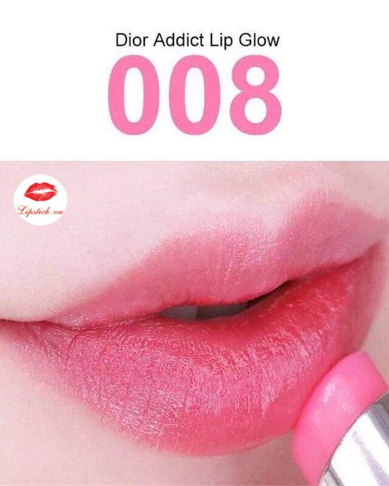 Son dưỡng môi Dior Addict Lip Glow 008 Ultra Pink 35g chính hãng Pháp   L101960