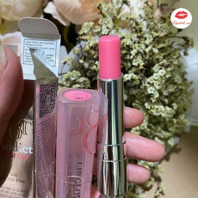 Mua Son Dưỡng Dior Addict Lip Glow Màu 008 Ultra Pink Mới Nhất 2021 chính  hãng Son dưỡng cao cấp Giá tốt