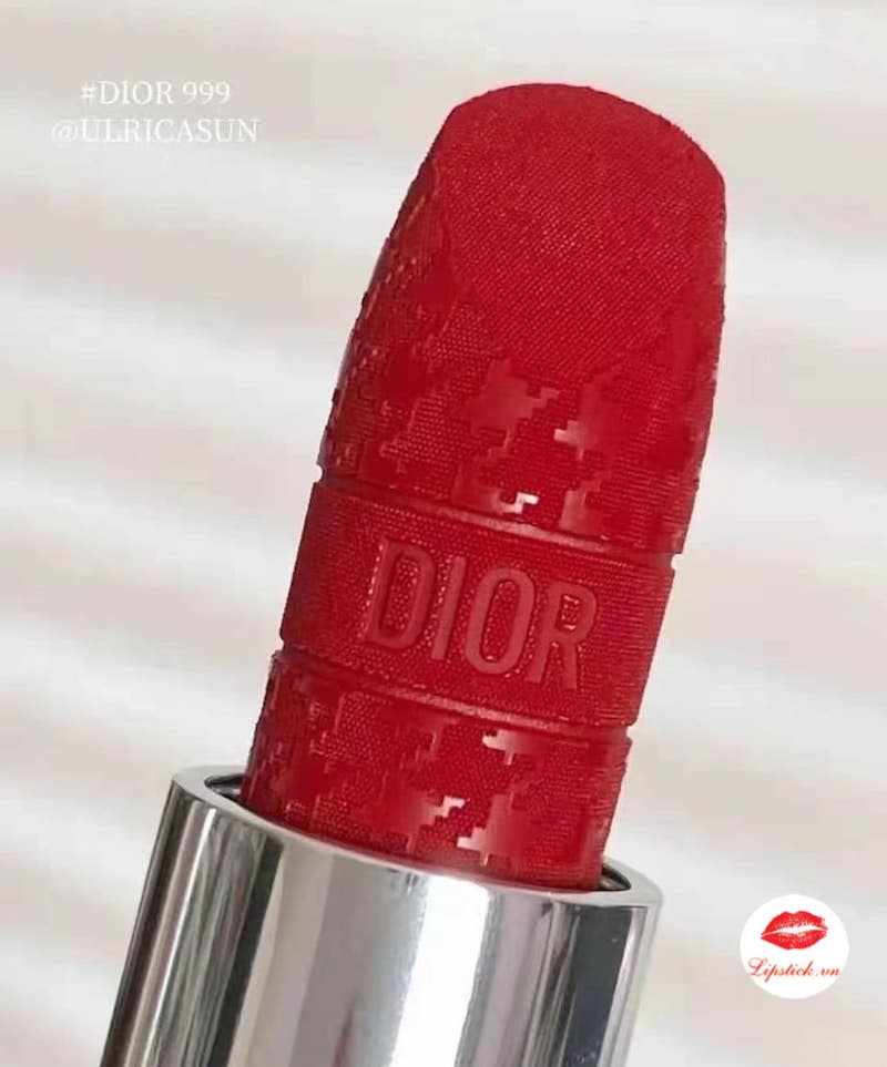 Son Dior Limited 999 Velvet Màu Đỏ Tươi  Limited Edition Hot Nhất