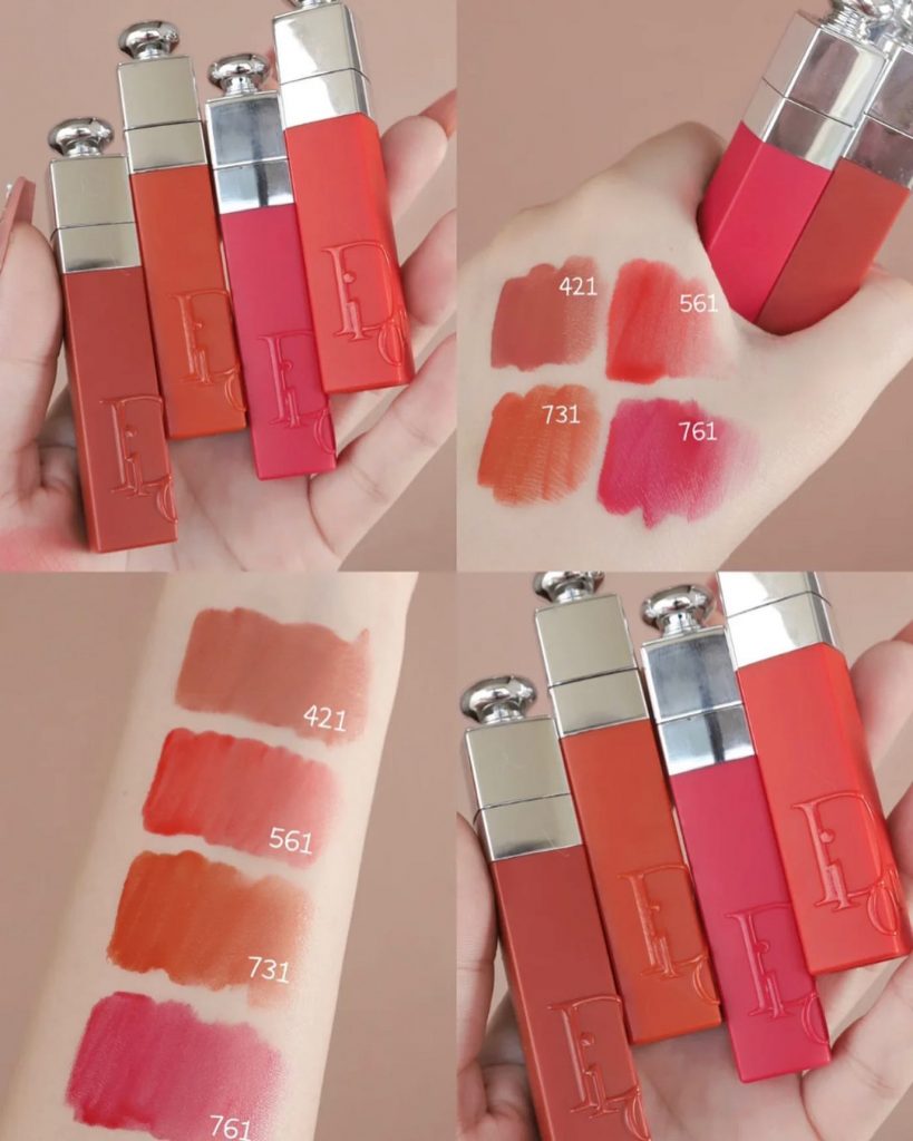 Son Dior 761 Natural Fuchsia Addict Lip Tint Hồng Fuchsia Hot Nhất