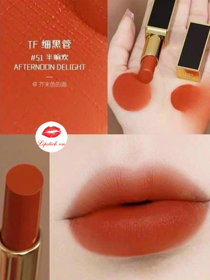 Top 85+ imagen tom ford orange lipstick