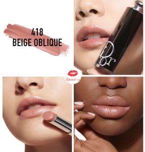 Son Dior Addict 418 Beige Oblique