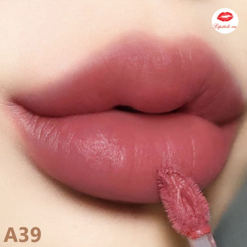 Son Black Rouge A39 Fuchsia Psyche Màu Hồng Ánh Tím Đẹp Nhất