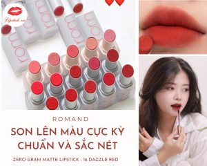 Son Romand Màu 16 Dazzle Red