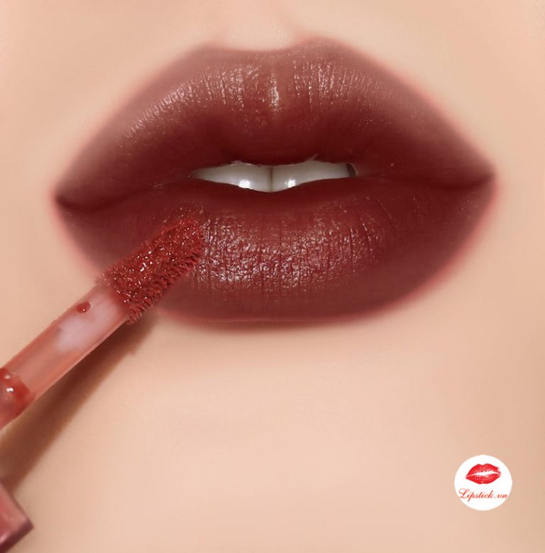 Son Black Rouge DL06 Woody Layer Màu Đỏ Nâu Pha Cam Đẹp Nhất
