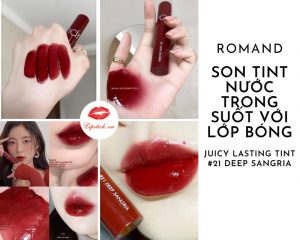 Son Romand Màu 21 Deep Sangria