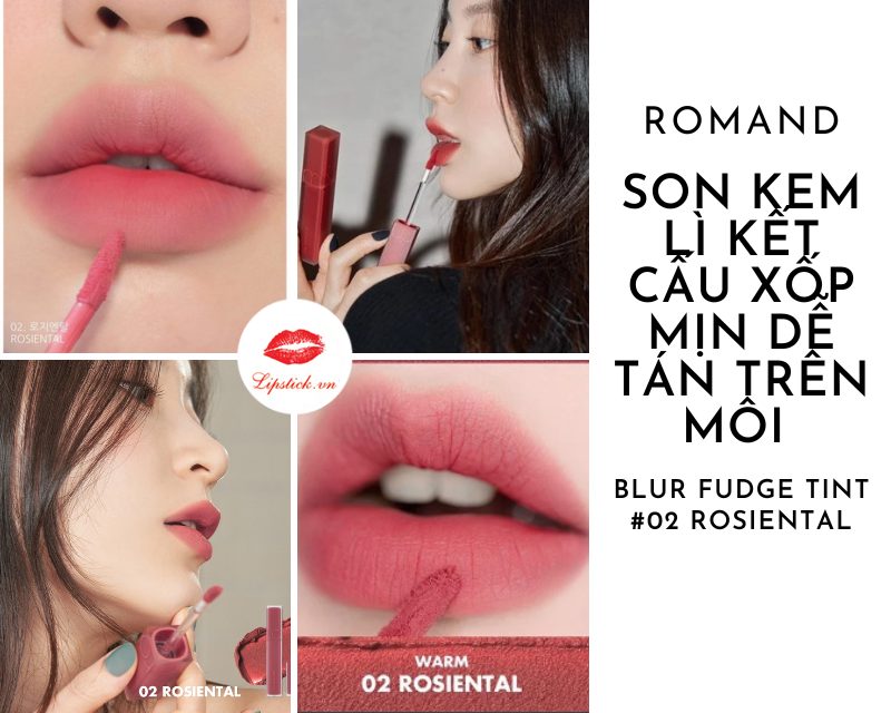 Từ màu Rosy Mauve đến son Romand Velvet Tint 05, những sản phẩm mớI nhất của Son Romand sẽ làm bạn trông thật tươi tắn và rực rỡ. Đừng bỏ lỡ cơ hội trải nghiệm vẻ đẹp rực rỡ với màu sắc tươi mới.