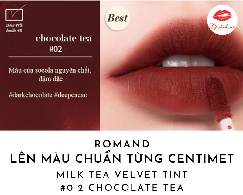 Son Romand Milk Tea Velvet Tint 02