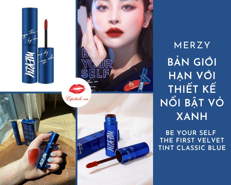 Review Son Merzy V6 Vỏ Xanh Màu Đỏ Gạch Đẹp Nhất, Siêu Hot