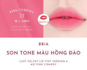 Son Bbia 27 Pink Comedy